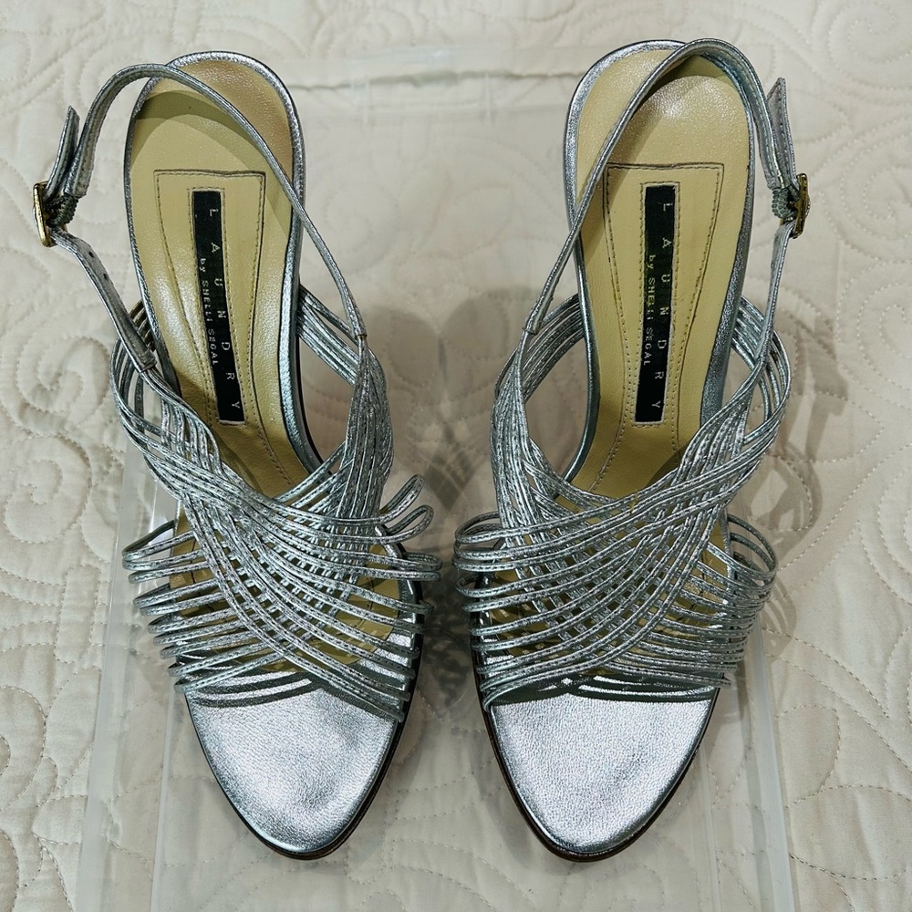 Silver Heels/Sandals